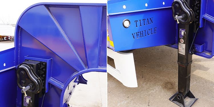3 Axle Lowbed Truck Trailer for Sale Price | 80 Ton Lowbeds for Sale in Zambia