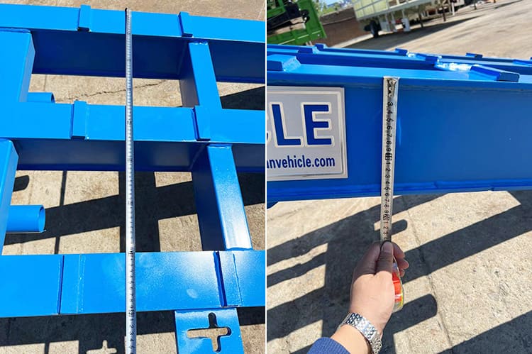 40 Feet Semi Low Bed Trailer Price | 3 Axle Low Bed Trailer for Sale in Zambia