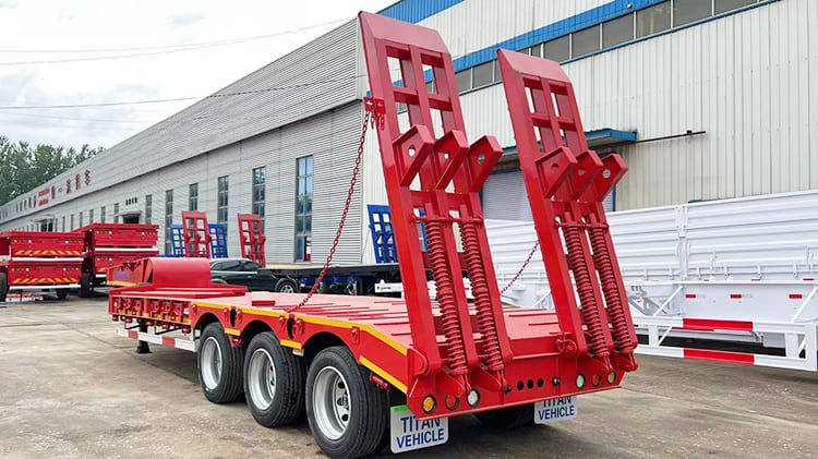 3 Axle Low Loader Semi Trailer | Low Loader Truck | Semi Trailer Low Loader for Sale in Zambia