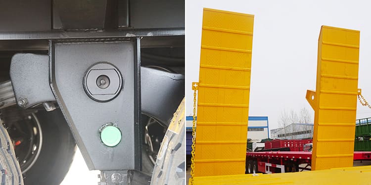 4 Axle Low Loader for Sale | 80 Ton Low Loader Trailer Price in Zambia