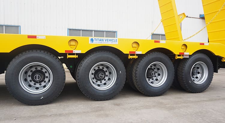 4 Axle Low Loader for Sale | 80 Ton Low Loader Trailer Price in Zambia
