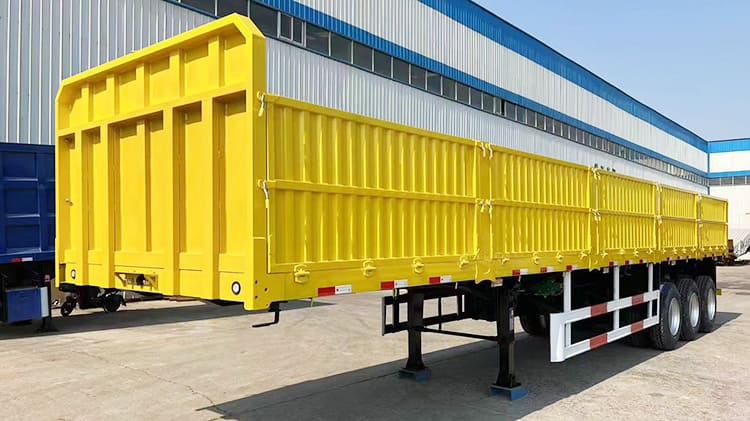 Tri Axle Dropside Trailers for Sale | Drop Side Utility Trailer Price in Zambia