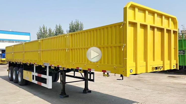 Tri Axle Dropside Trailers for Sale | Drop Side Utility Trailer Price in Zambia