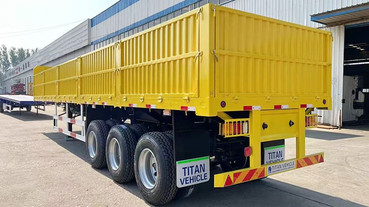 Tri Axle Dropside Trailers for Sale | Drop Side Utility Trailer Price in Zambia