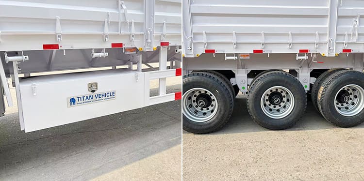 Side Wall Trailer | Side Board Trailer | Grain Trailers for Sale in Zambia