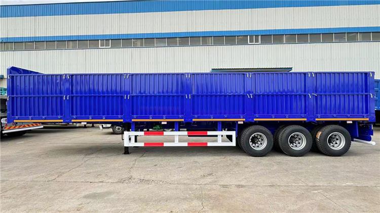 80 Ton Flatbed Trailer with Side Wall for Sale in Zambia Lusaka