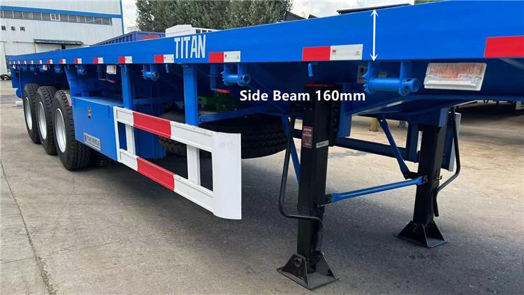 12.5m Tri Axle Trailer for Sale In Zambia
