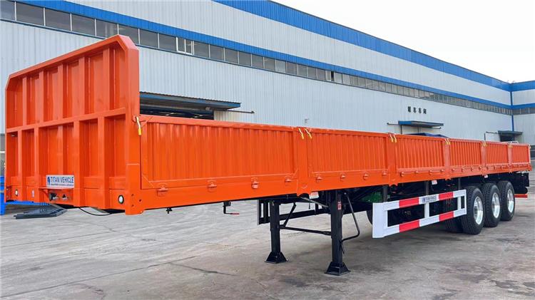 Triaxle Trailer with Board for Sale In Zambia