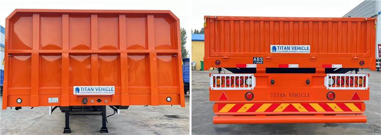 Triaxle Trailer with Board for Sale In Zambia