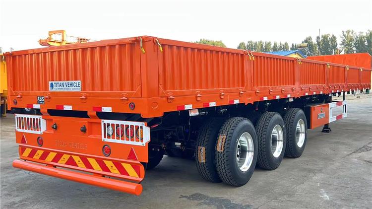 Triaxle Trailer with Board for Sale In Zambia