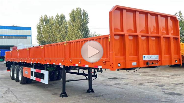 Triaxle Trailer with Board for Sale In Zambia