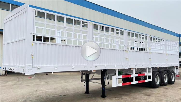 60T Fence Cargo Trailer for Sale in Zambia ZMKAA