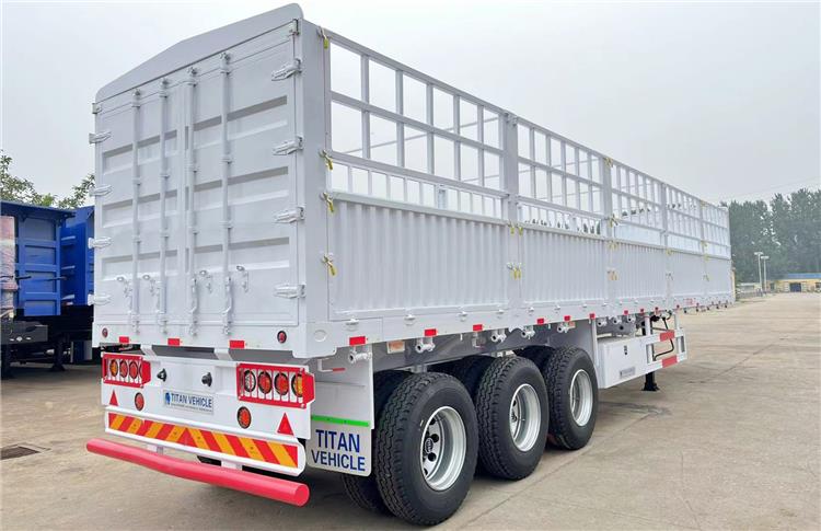 60T Fence Cargo Trailer for Sale in Zambia ZMKAA