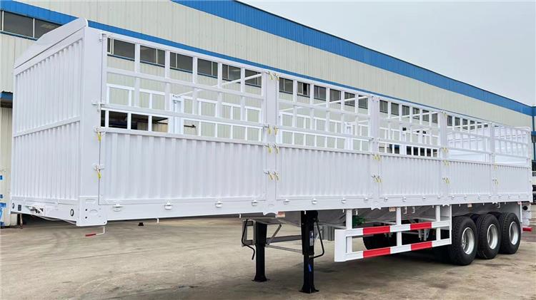 60T Fence Cargo Trailer for Sale in Zambia ZMKAA