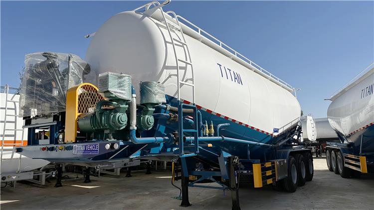 35CBM Bulk Cement Tanker Trailer for Sale In Zambia Chingola