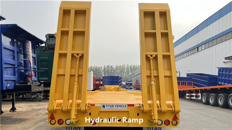 6 Axle 120 Ton Low Bed Trailer for Sale In Zambia