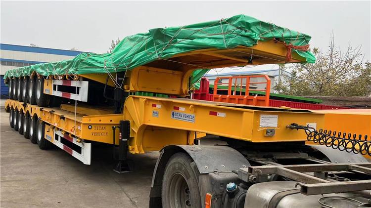 6 Axle 120 Ton Low Bed Trailer for Sale In Zambia