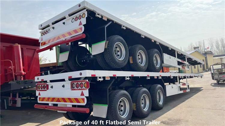 40 ft Flatbed Semi Trailer for Sale Near Me in Zambia