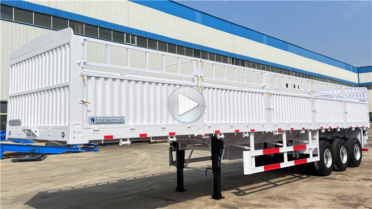 60 Ton Drop Side Doors Trailer for Sale In Zambia