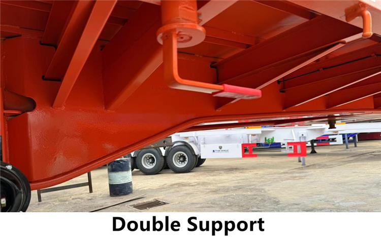 4 Axle Cargo Semi Trailer for Sale Price In Tanzania