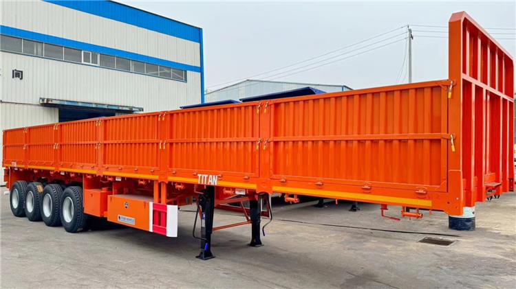 4 Axle Cargo Semi Trailer for Sale Price In Tanzania