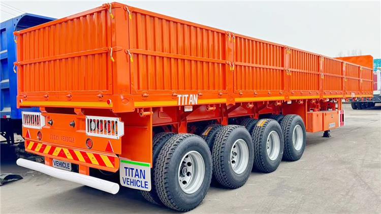 4 Axle Cargo Semi Trailer for Sale Price In Tanzania