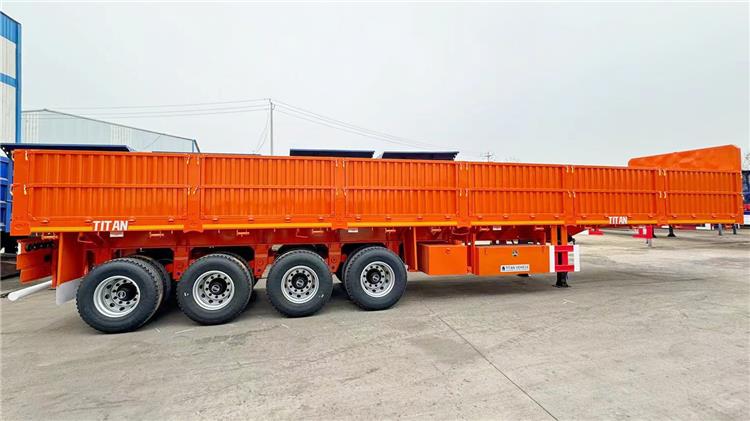 4 Axle Cargo Semi Trailer for Sale Price In Tanzania
