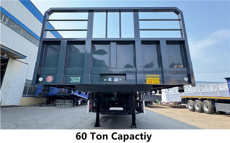 12m Tri Axle Flatbed Trailer for Sale In Zambia Lusaka