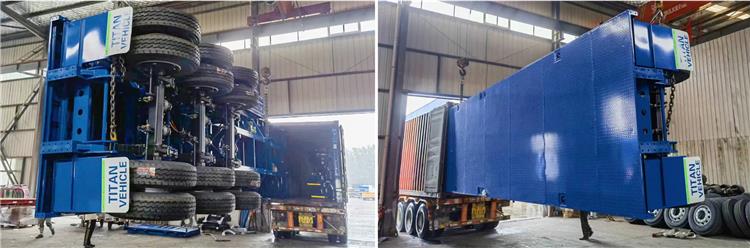 Triple Axle Flat Bed Trailers Price for Sale Near Me In Zambia Chingola