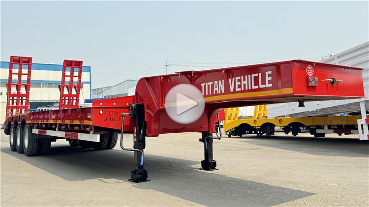40ft/feet Semi Low Bed Trailer for Sale Near Me In Zambia Zmbbz