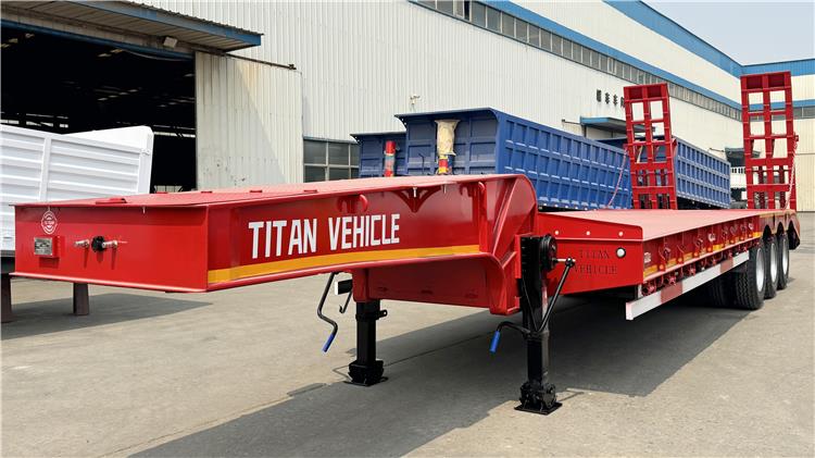 40ft/feet Semi Low Bed Trailer for Sale Near Me In Zambia Zmbbz