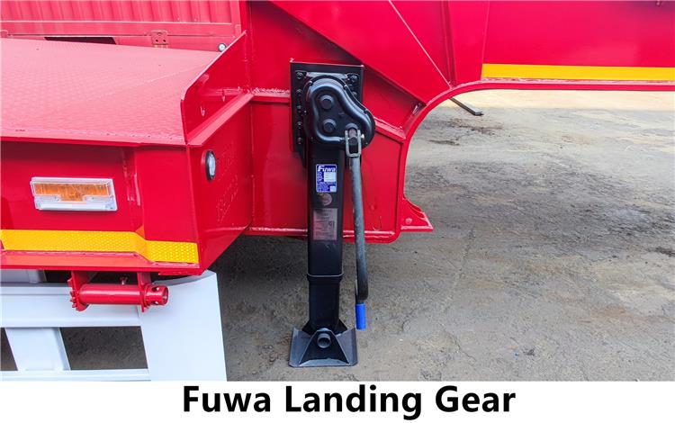4 Axle Low Loader Truck Trailer for Sale In Zambia