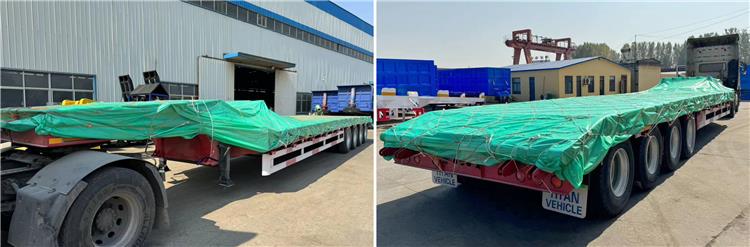 4 Axle Low Loader Truck Trailer for Sale In Zambia