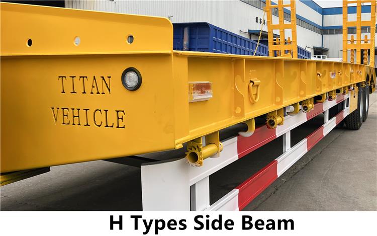 2 Axle 50 Ton Low Bed Truck Trailer Price for Sale In Zambia