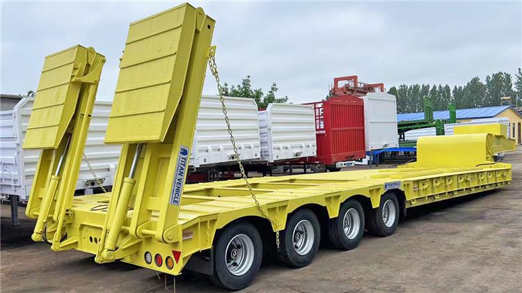 150 Ton Lowbed Tractor Trailer for Sale In Zambia