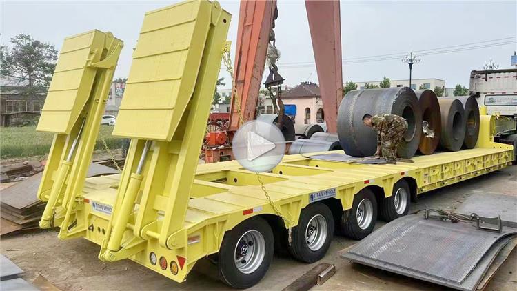 150 Ton Lowbed Tractor Trailer for Sale In Zambia