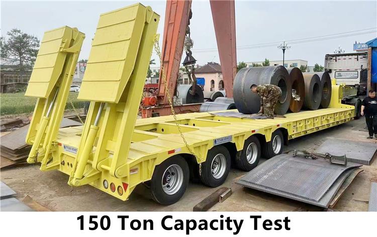 150 Ton Lowbed Tractor Trailer for Sale In Zambia