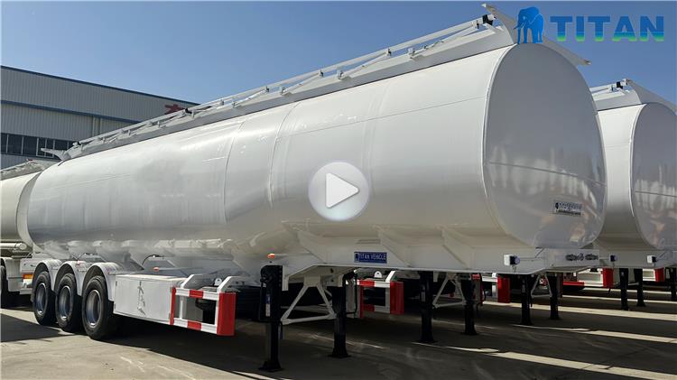 45000 L Fuel Tanker Semi Trailer for Sale In Zambia