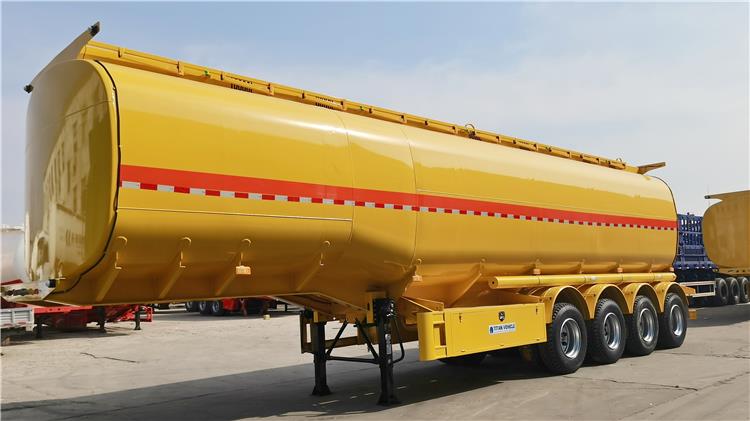 50000 Liters 4 Axle Crude Oil Tanker Truck Trailer Price in Zambia Chingola