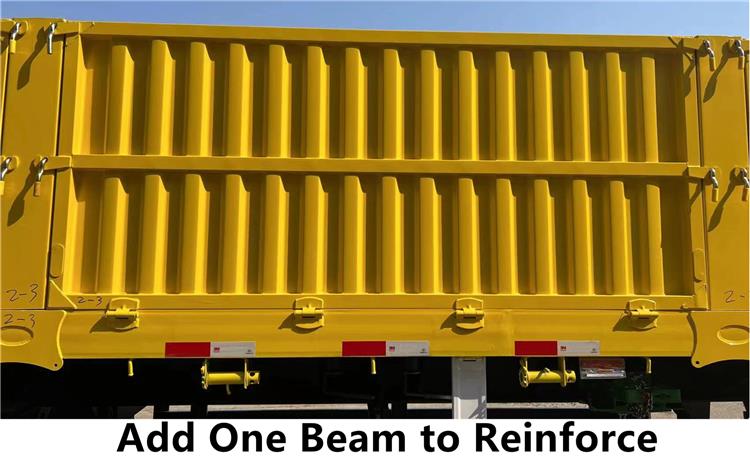 60 Ton Side Board Trailer with 1200mm for Sale In Zambia
