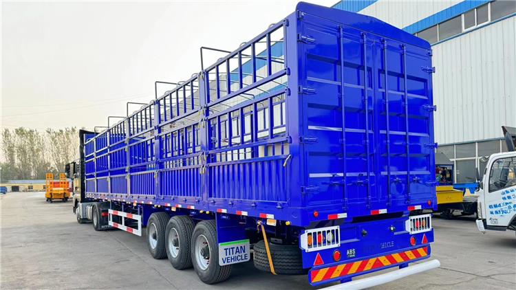 80 Ton Fence Cargo Trailer for Sale In Zambia Zmksh