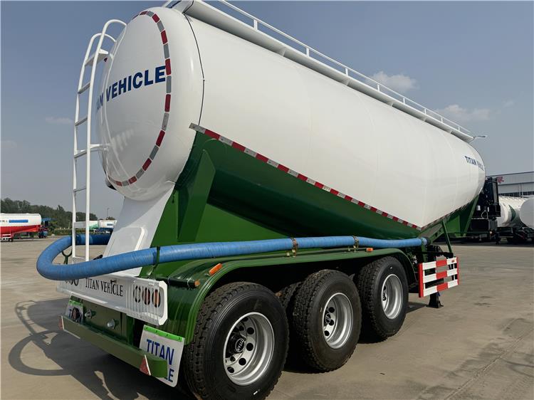 3 Axle 35CBM Cement Bulker Truck Trailer Price for Sale In Zambia