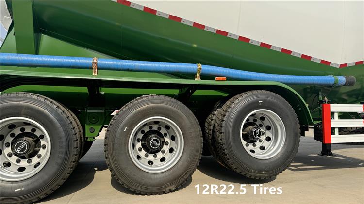 3 Axle 35CBM Cement Bulker Truck Trailer Price for Sale In Zambia