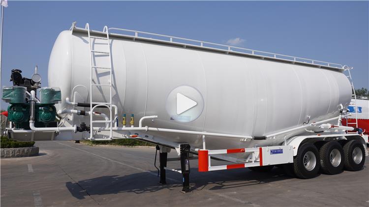 bulk cement semi trailer