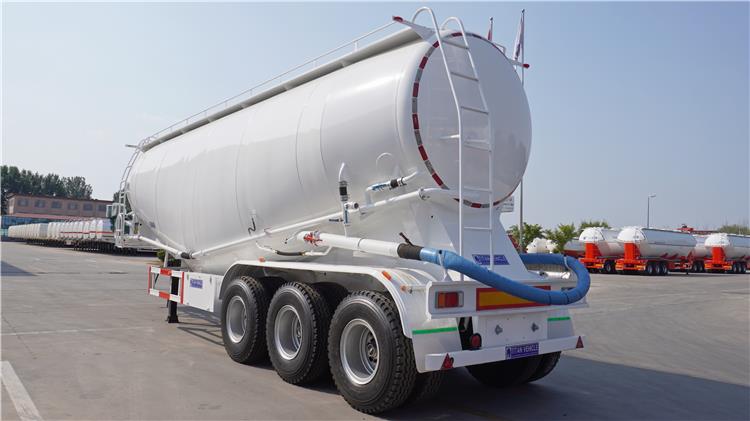 52CBM Bulk Cement Tank Semi Trailer In Zambia Chingola