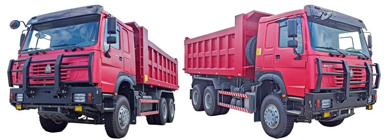 CNHTC Howo 10 Wheeler Dump Truck Price for Sale In Zambia
