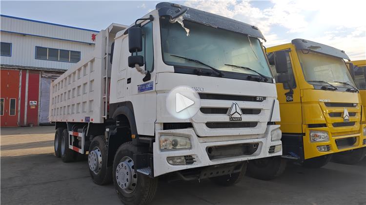 2nd Hand Trucks Howo Dump Truck 8x4 for Sale In Zambia