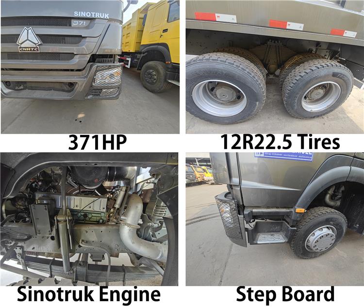 Second Hand Howo Dump Truck 371 2023 for Sale In Zambia