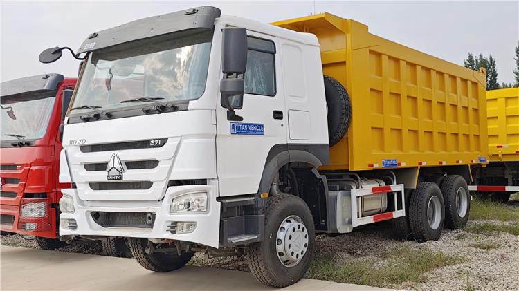 Used Howo 371 Tipper Truck for Sale In Zambia