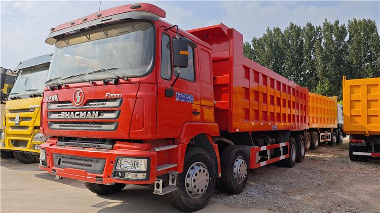 Old Used Shacman F3000 Dump Truck 8x4 for Sale In Zambia